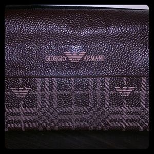 Giorgio Armani travel wallet